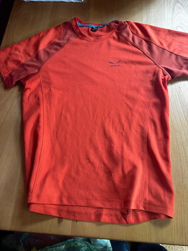 Salewa funktionsshirt rot - funktionsshirt, in