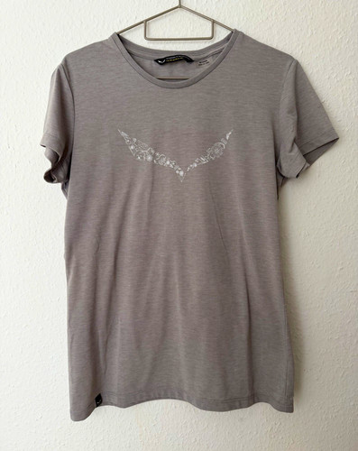 Salewa damen shirt grau gr - salewa, t-shirt